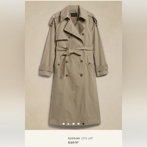 Banana Republic Factory Trench Coat